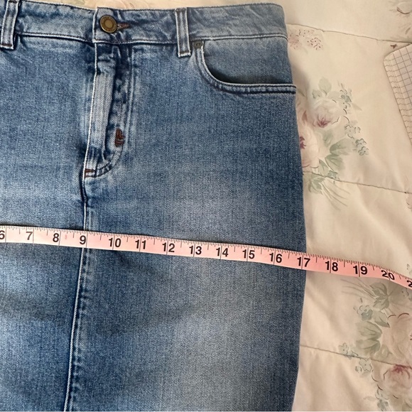 TOM FORD Denim Pencil Skirt - Picture 9 of 9